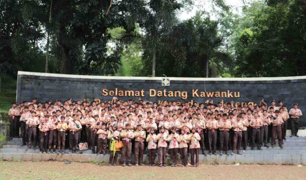 PERKEMAHAN TIGA HARI DALAM LANGKA PELANTIKAN CALON PENEGAK