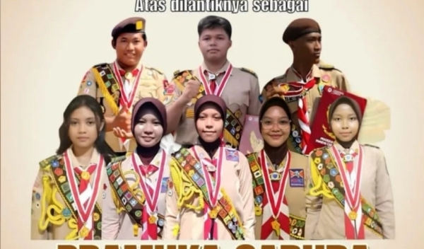 Pengukuhan dan Pelantikan Pramuka Garuda Kwarcab Demak